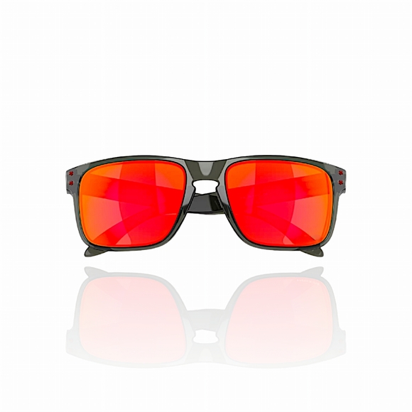 Holbrook™ (Low Bridge Fit) Men's Sunglasses Prizm Ruby Lenses Grey Smoke Frame - Picture 5 of 6